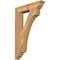 Ekena Millwork Legacy Traditional Rough Sawn Bracket, Western Red Cedar, 4"W x 22"D x 34"H BKT04X22X34LEC01RWR - alternate 1